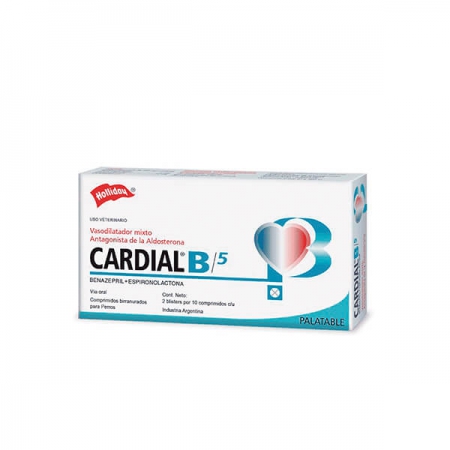 Cardial B 5 MG x 20 comprimidos